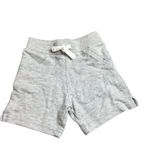 NWT carters grey shorts boys 100% cotton 12M